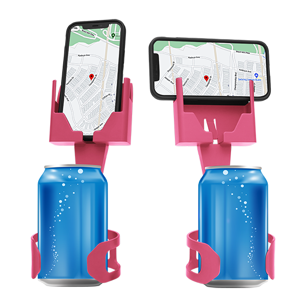 Cell Phone Seat hands free cell phone mount comes in pink