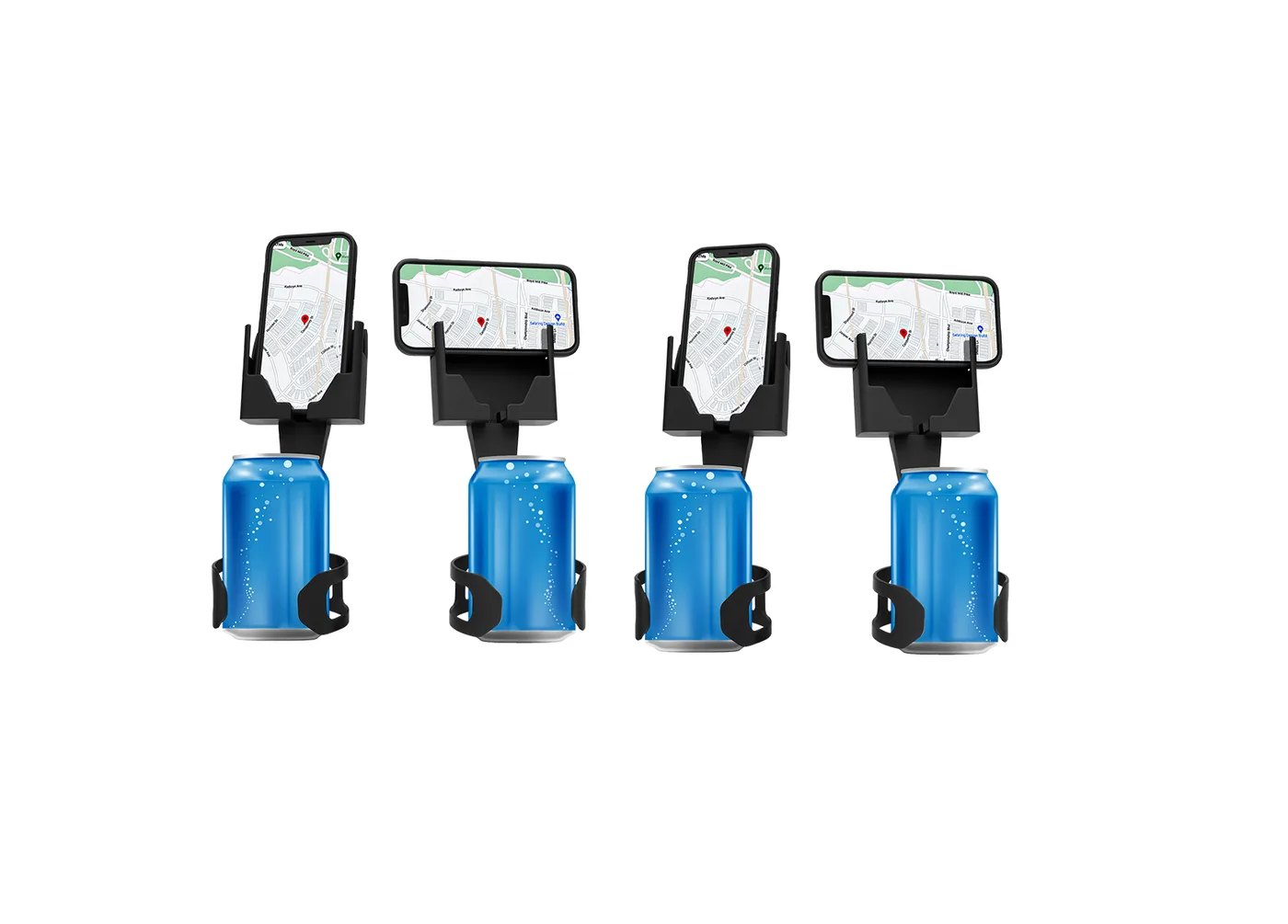 Four Cell Phone Seats
