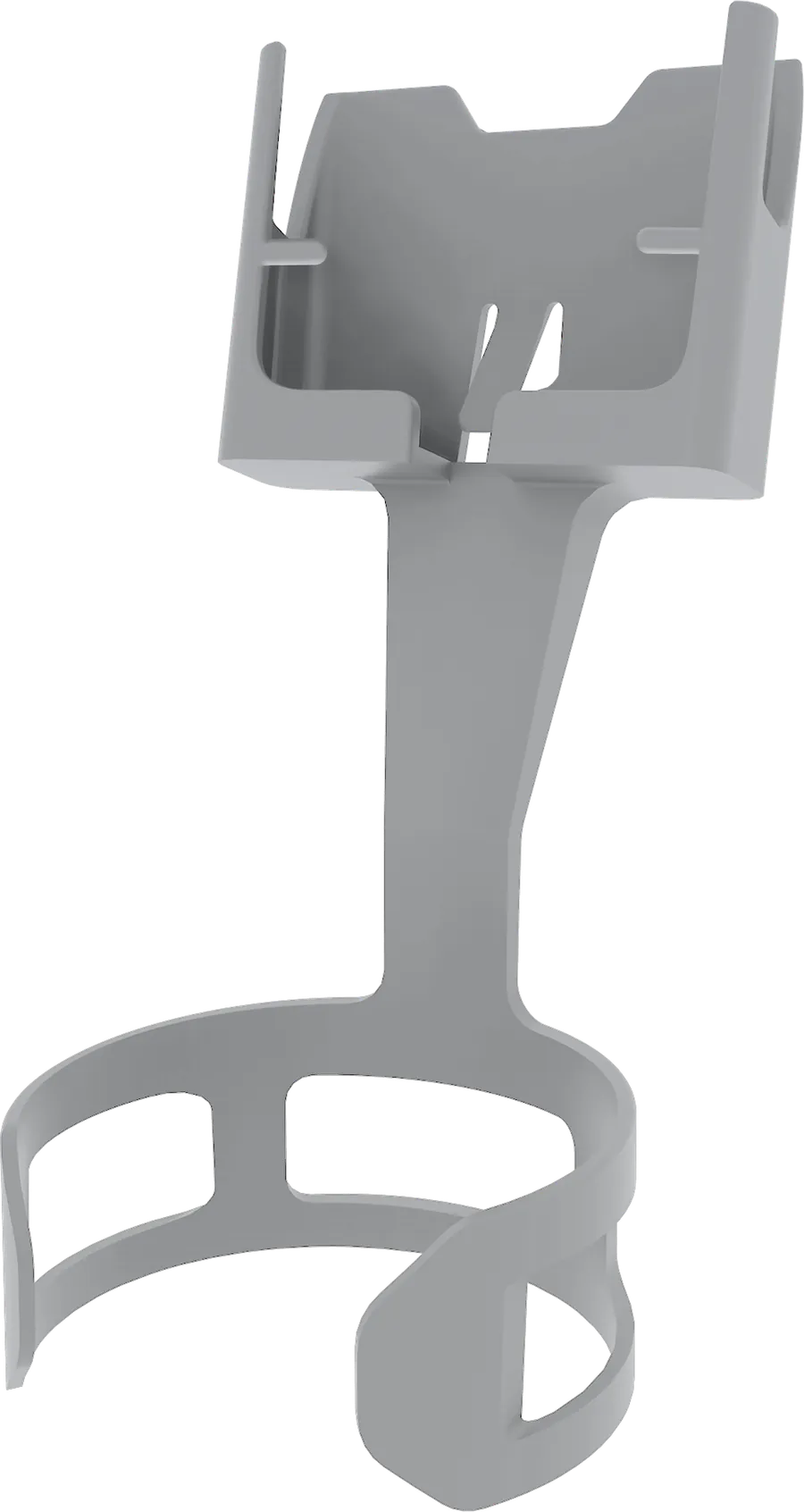 Cell Phone Seat in Wolf Gray