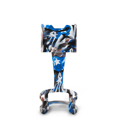 Battle Stars American Flag Cell Phone Seat Cup Holder Phone Mount