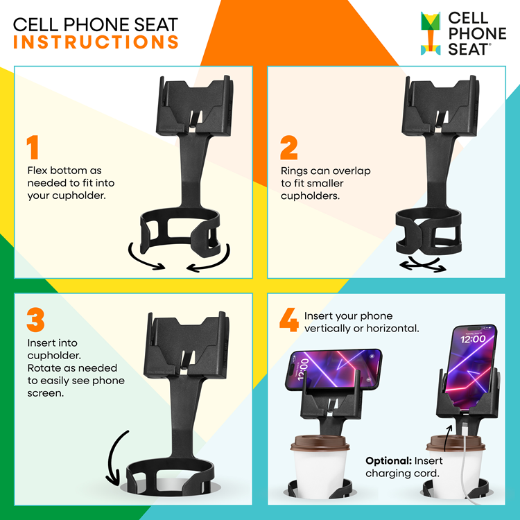 Cell Phone Seat Instructions