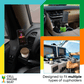 FITS MULTIPLE TYPES OF CUPHOLDERS Cell Phone Seat Cupholder Phone Mount