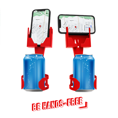 Cell Phone Seat comes in a red 2-pack and is the best hands free cell phone holder