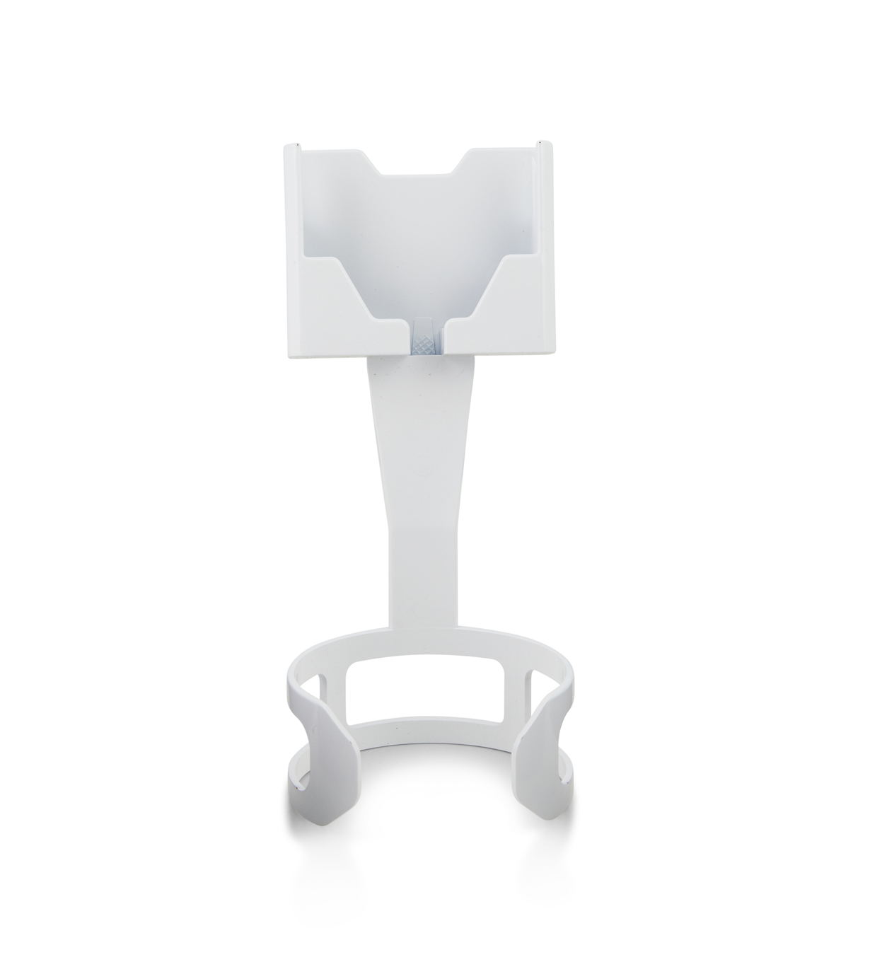 Pure White Cell Phone Seat Cupholder Phone Mount Smartphone Holder Front View